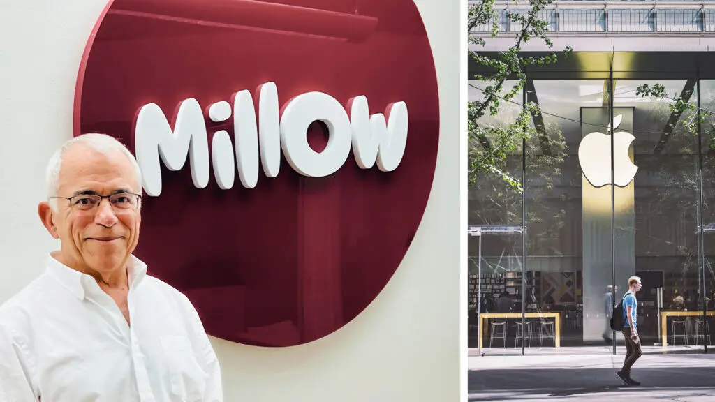 Rob Janoff, photographed for Millow's own rebrand story.