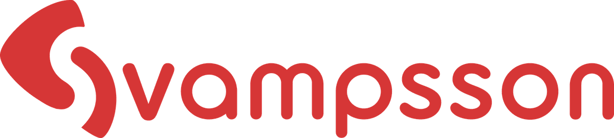 The brand evolution: the Svampsson logo became the Millow wordmark.